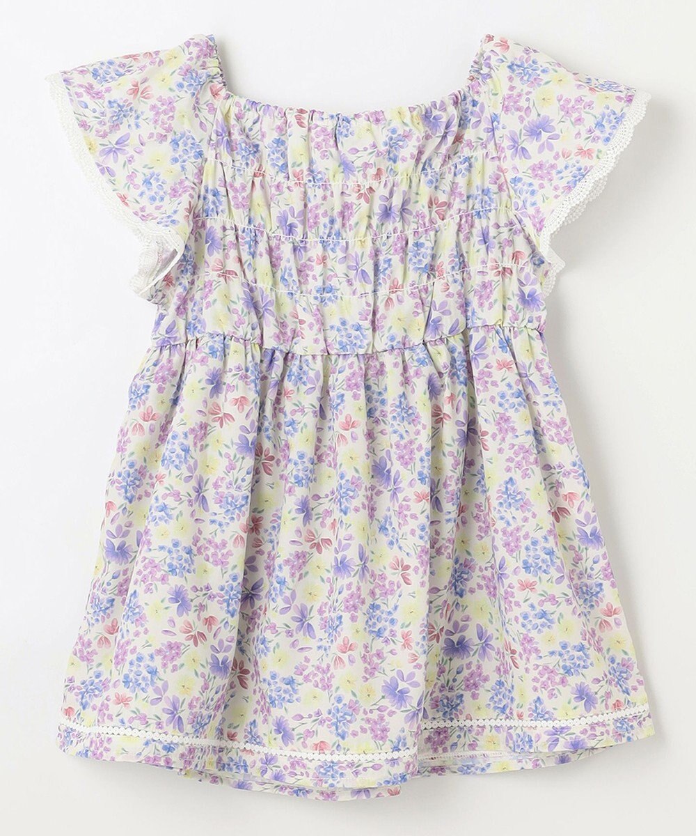 ANY KIDS 花柄 ブラウス 