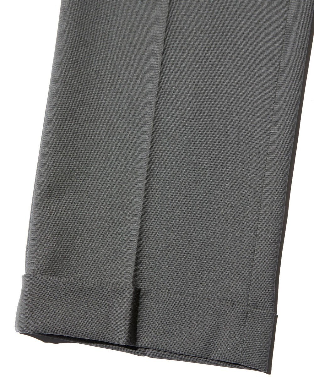 J.PRESS MEN 【J.PRESS ORIGINALS】HOPSACK 1TACK PIPED STEM SLACKS 