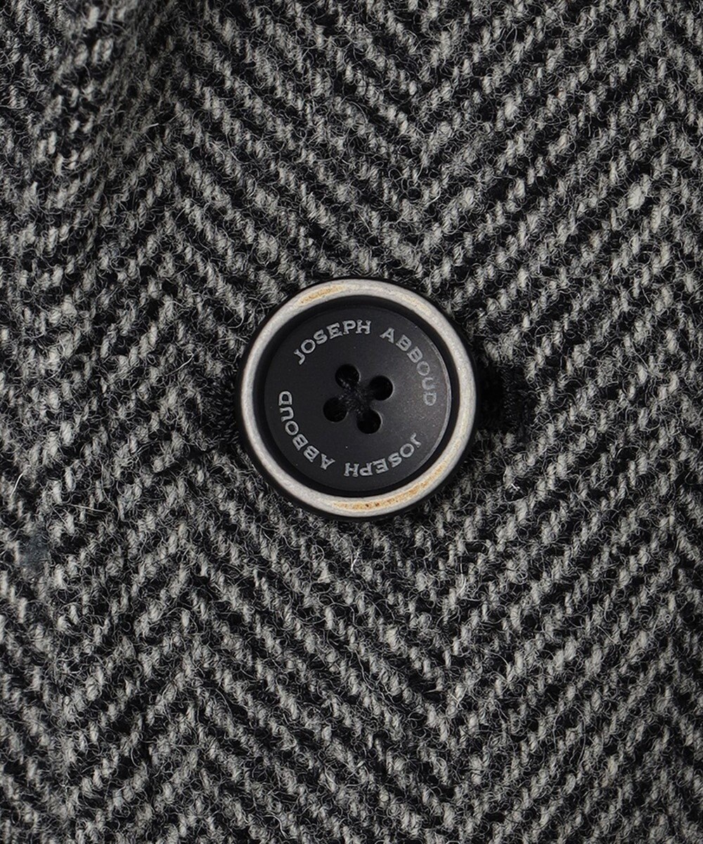 JOSEPH ABBOUD 【リラックスサイズ】ラムウールツィード ジャケット 