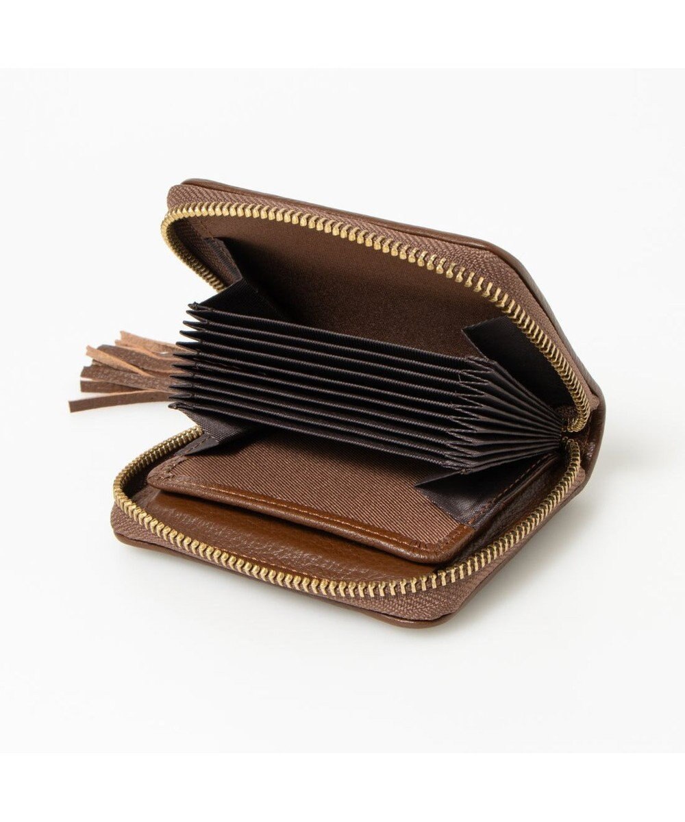 UNBILLION ペルケ perche / ハラコタイプ・ジャバラカードウォレット 