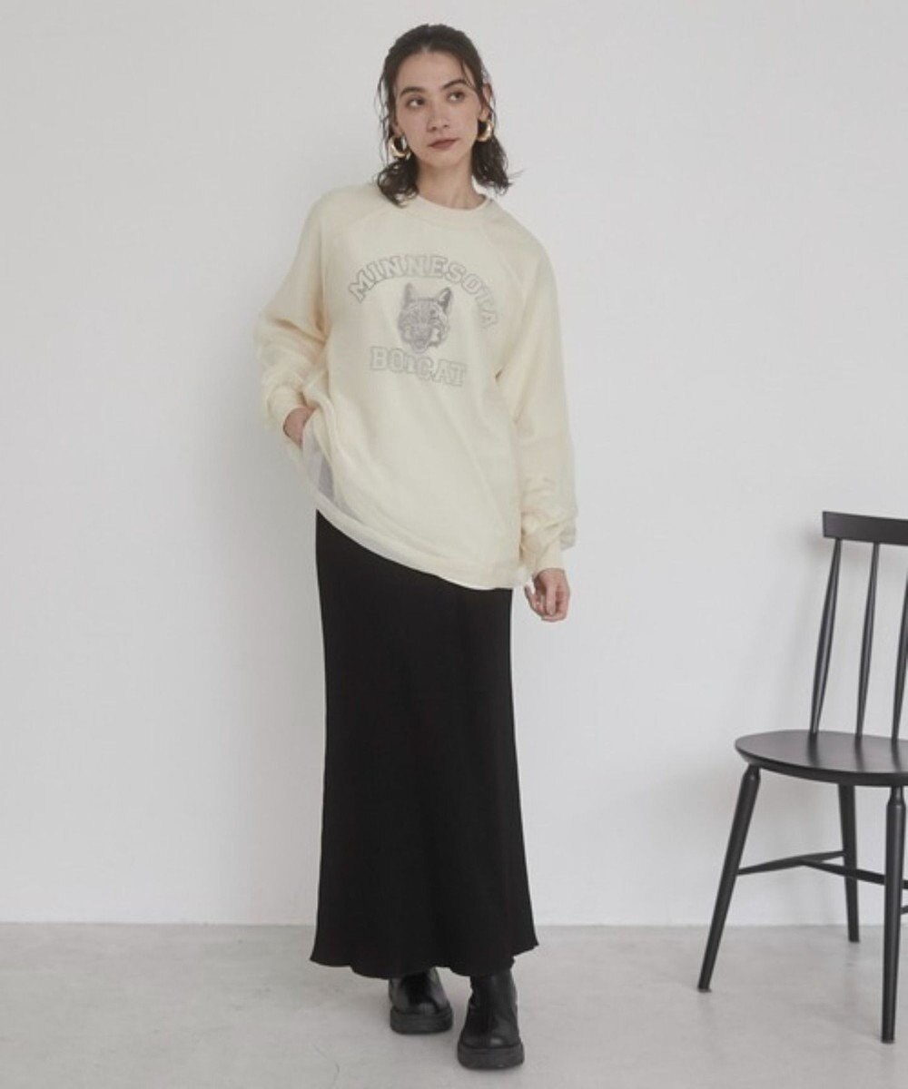 WEGO 【ANGIE VINTAGE】オーガンジープルオーバー 