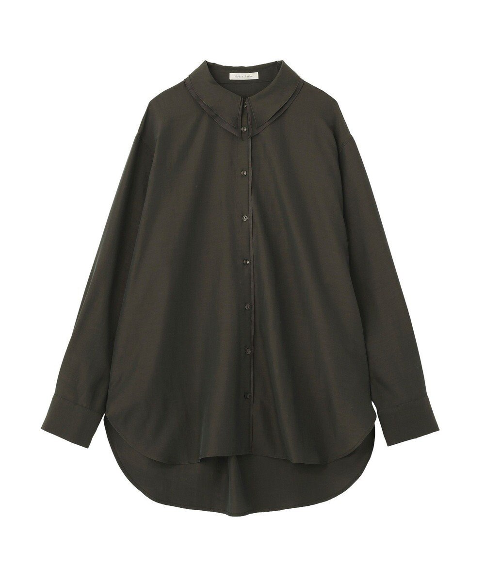 Green Parks レイヤード風ＢＩＧシャツ 