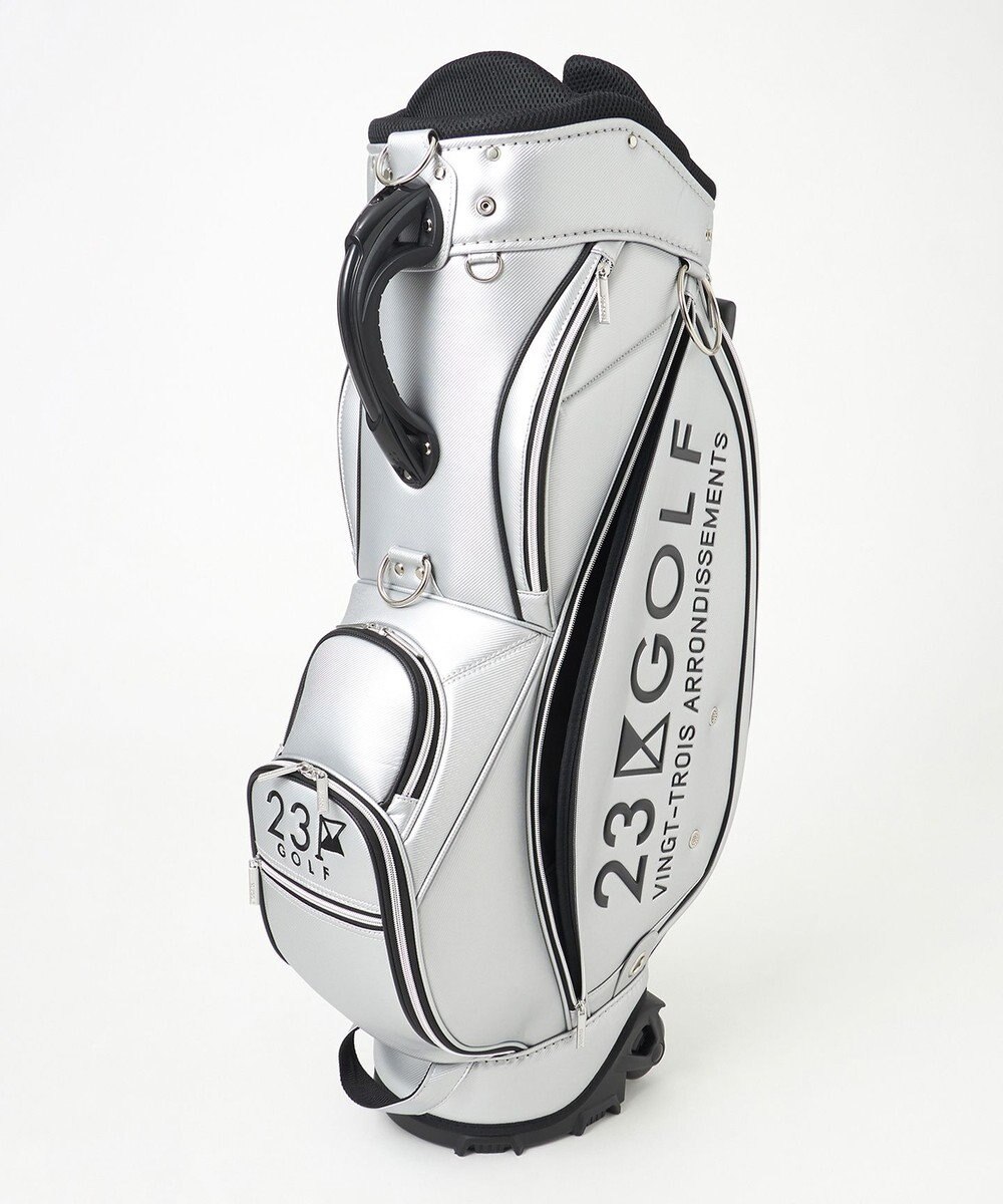 23区GOLF 【UNISEX】セルフスタンドバッグ内蔵キャディバッグ キャリー付き 練習や電車移動に◎ 