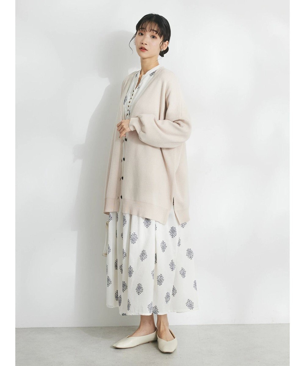 CRAFT STANDARD BOUTIQUE ＶネックＢＩＧシルエットカーディガン 