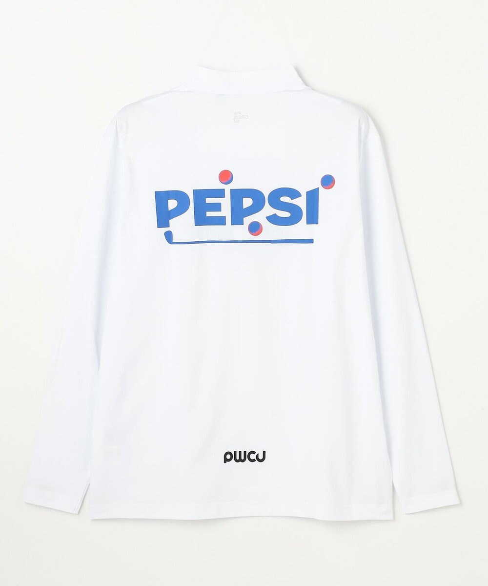 PW CIRCULUS 〈Pepsiコラボ〉【UNISEX】Pepsi GOLF Graphic モックネック ロングT 