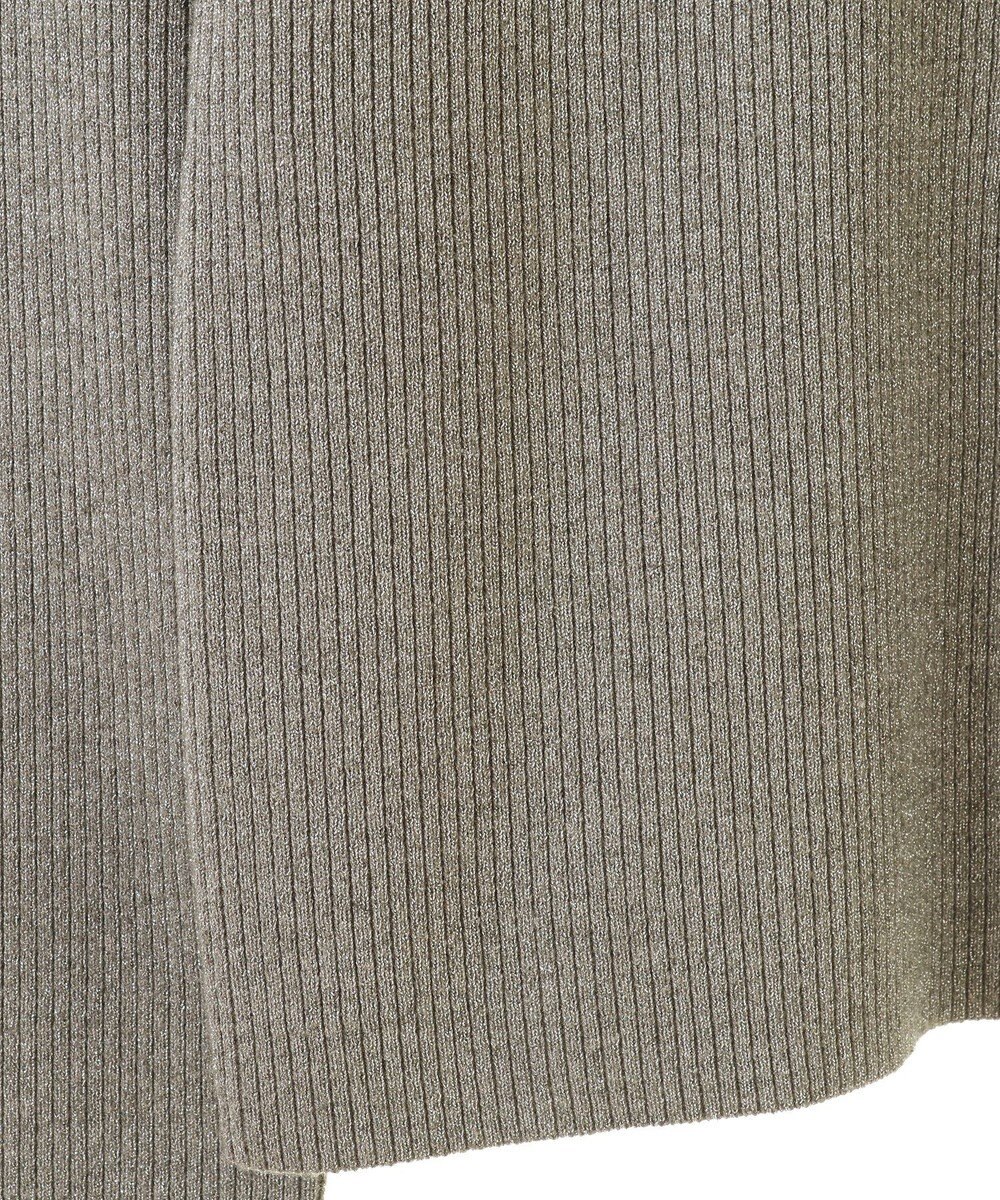 Green Parks もちっと袖配色ボートネックニットプルオーハ 