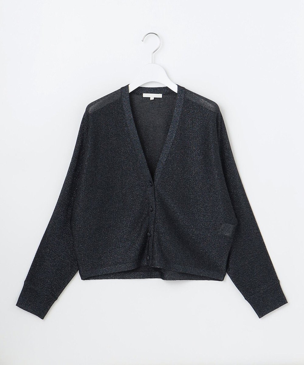 自由区 【カタログ掲載】カラーミックスラメ カーディガン 