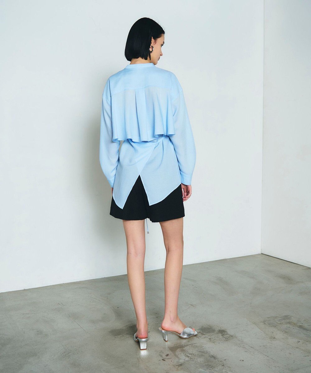 GRACE CONTINENTAL バックシャンオーバーシャツ 