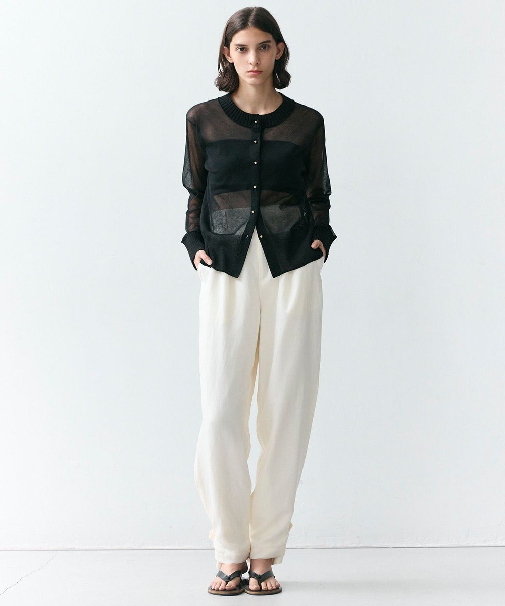 BEIGE， BERNARD / リネン混 ヘムタグ 2WAYパンツ 