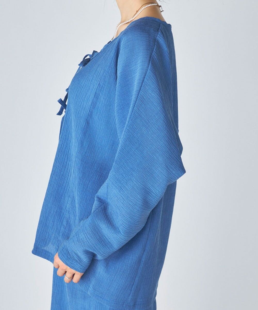 OP／FILA 【Ocean Pacific】水陸両用リボンカーディガン 