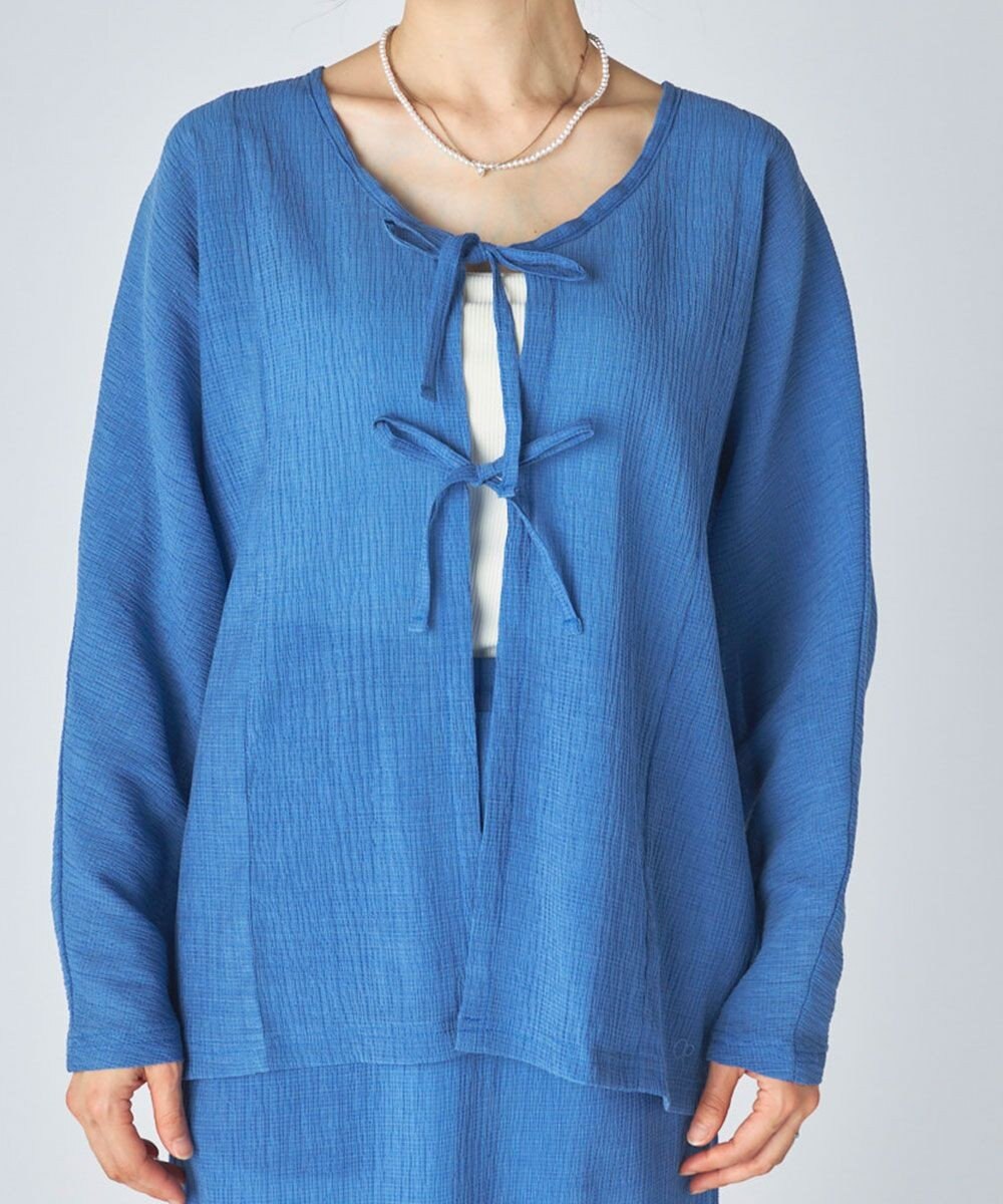 OP／FILA 【Ocean Pacific】水陸両用リボンカーディガン 