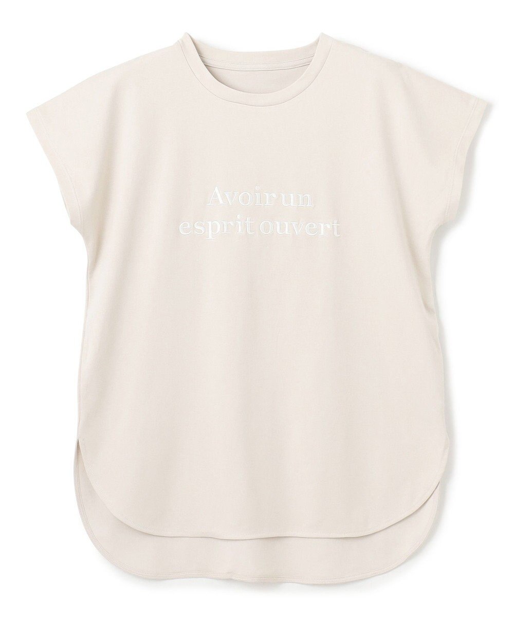 UNFILO 【新色追加】BEAUTY FORM-Tコットン ロゴフレンチT 