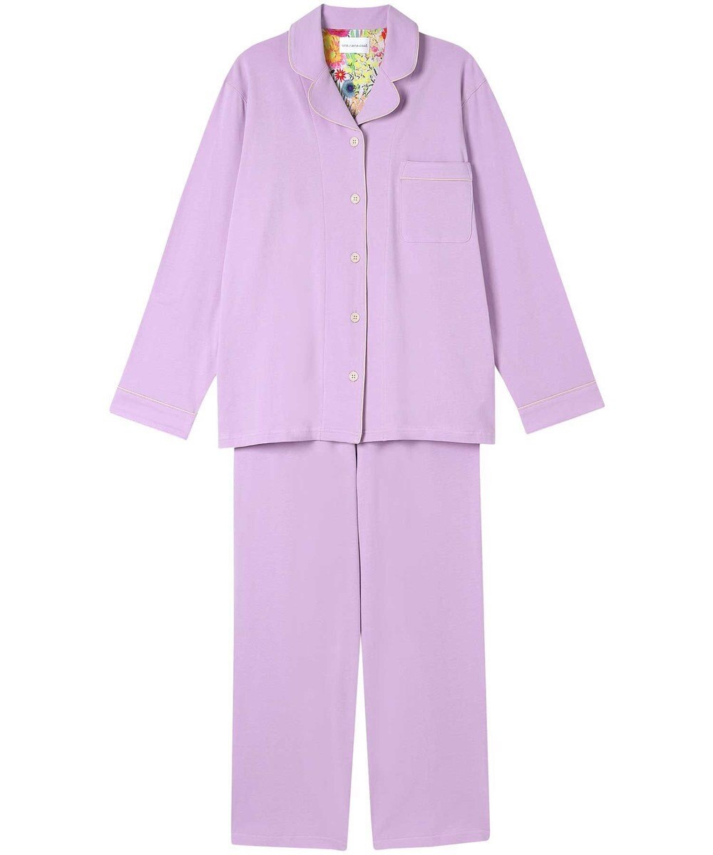 une nana cool 【綿混】40ソフトベア天竺パジャマ MADE WITH LIBERTY FABRIC 