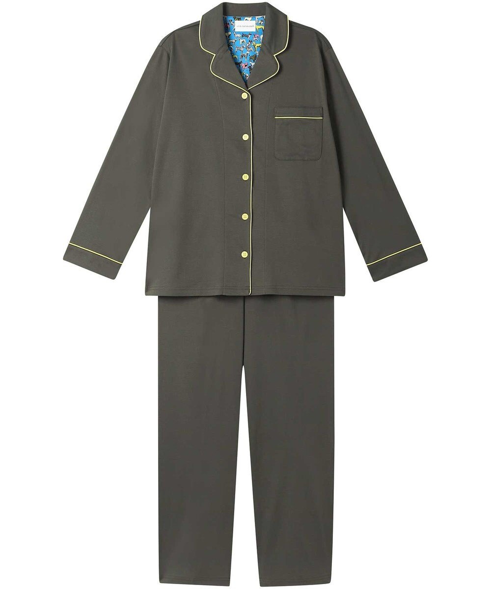 une nana cool 【綿100％】シルケットスムースパジャマ　MADE WITH LIBERTY FABRIC 