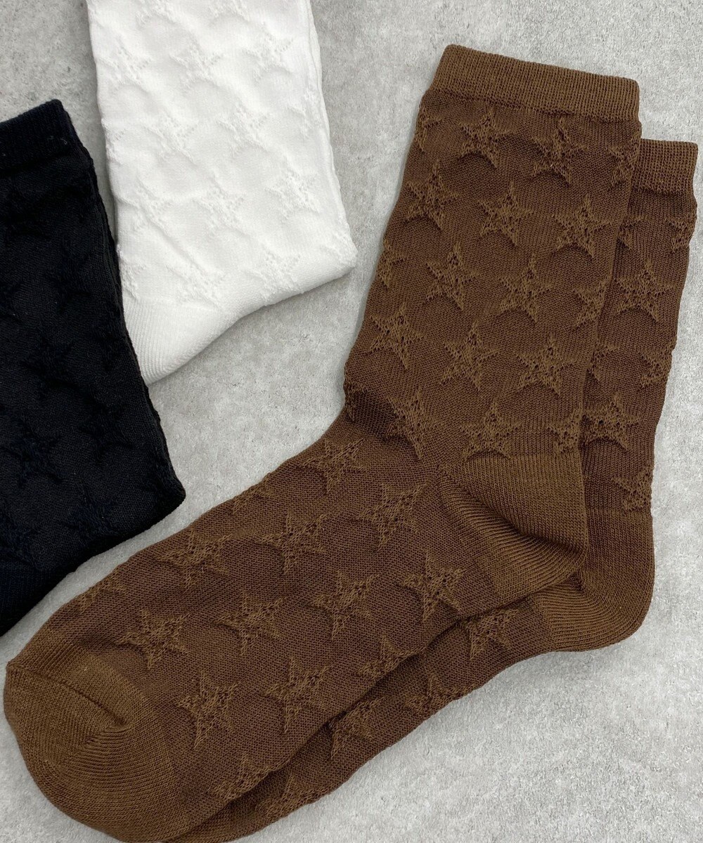 WEGO ポコポコスタークルーソックス 