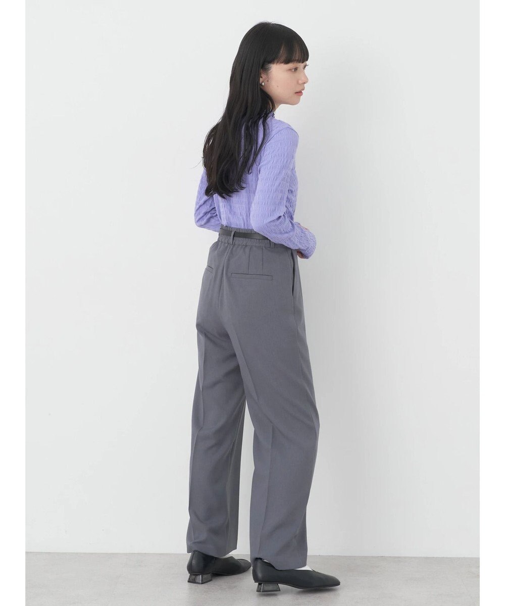 earth music&ecology シャーリングハイネックプルオーバー 