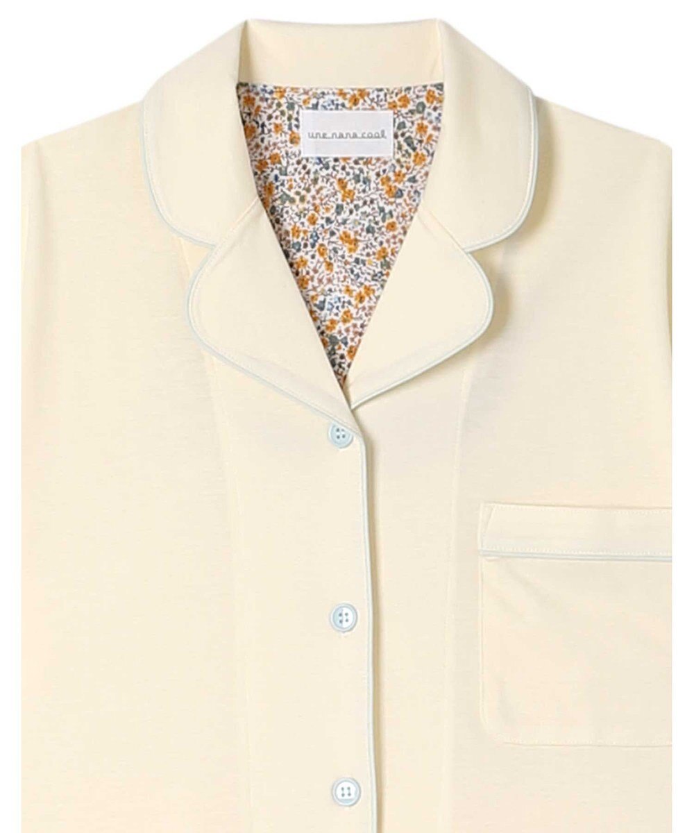 une nana cool MADE WITH LIBERTY FABRIC 綿混ソフト天竺 半袖パジャマ 