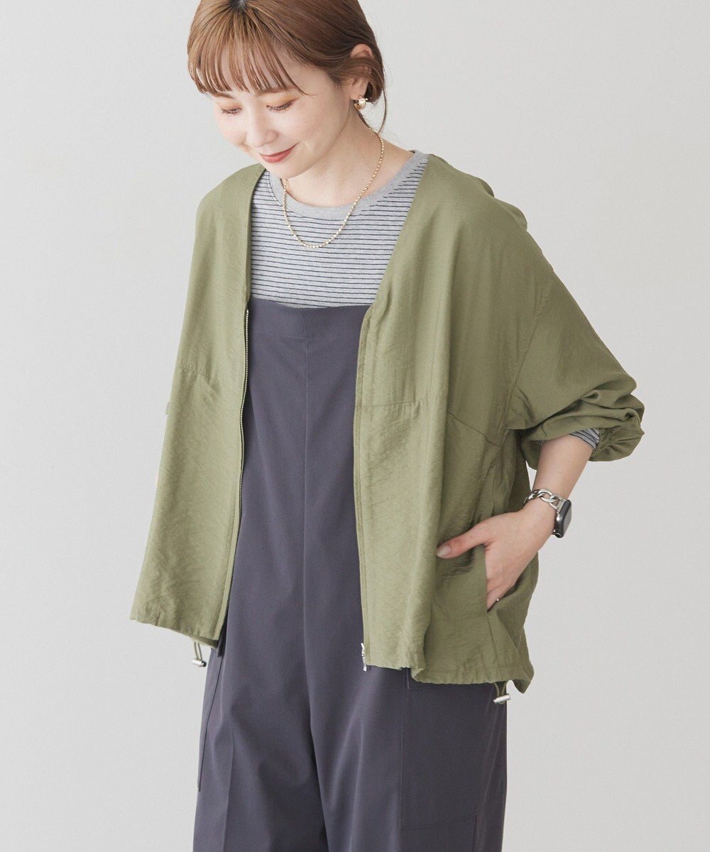 AMERICAN HOLIC ＶネックＺＩＰブルゾン 