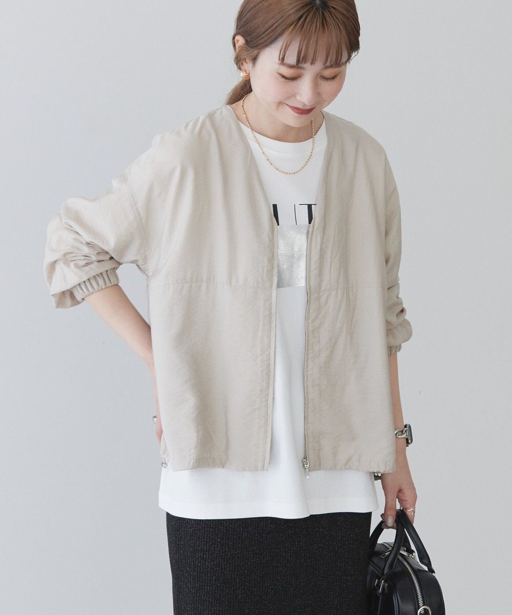 AMERICAN HOLIC ＶネックＺＩＰブルゾン 