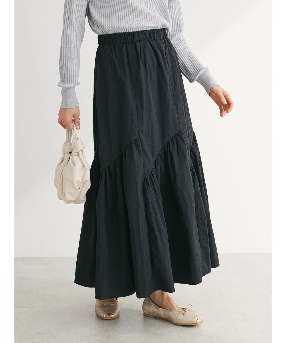 Green Parks ・ＳＵＧＡＲ　ＳＰＯＯＮ　キリカエギャザースカート 