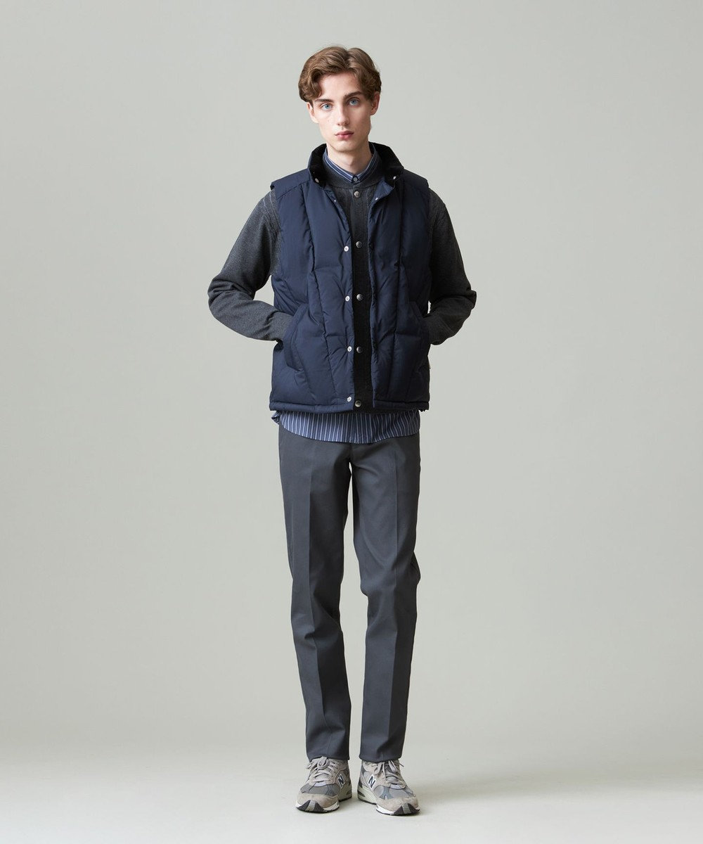 J.PRESS MEN 【KING SIZE】【ストレッチ性 / イージーケア】【FLEX YARN】ケーブルニットブルゾン型カーディガン 