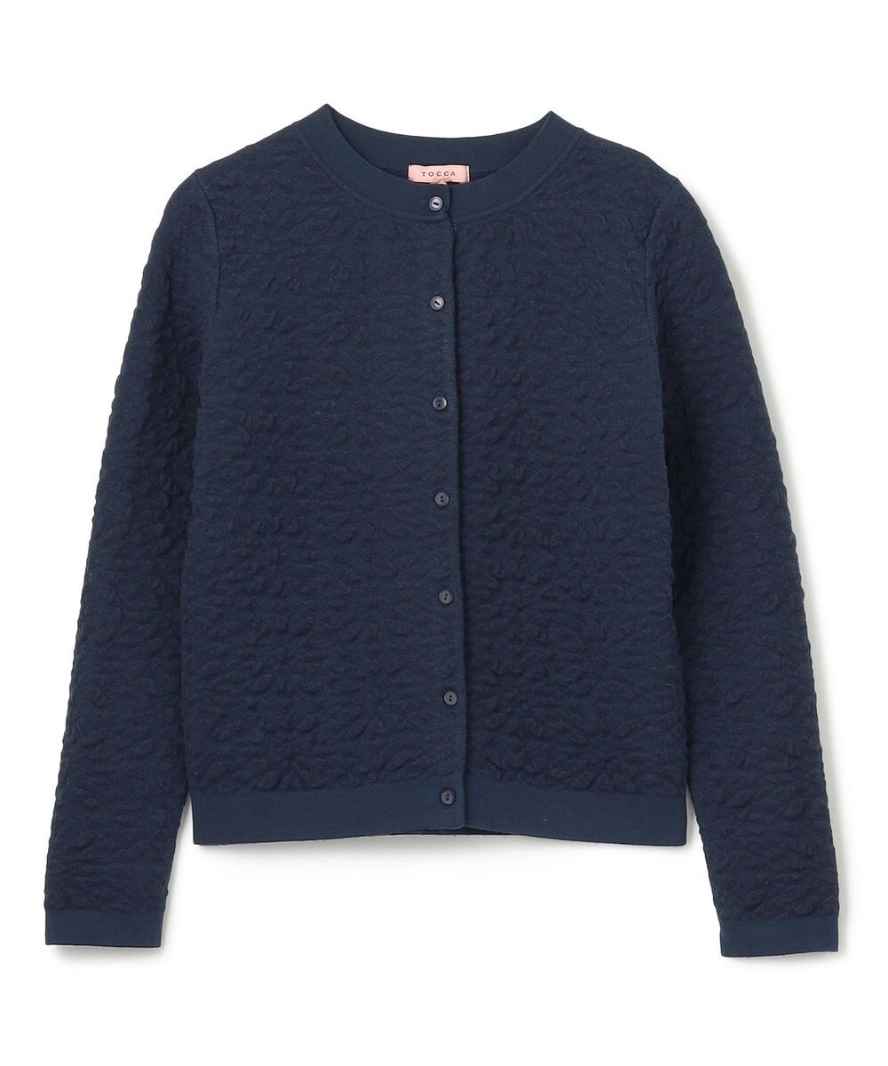 TOCCA 【洗える】FLUFF FLOWERS カーディガン 