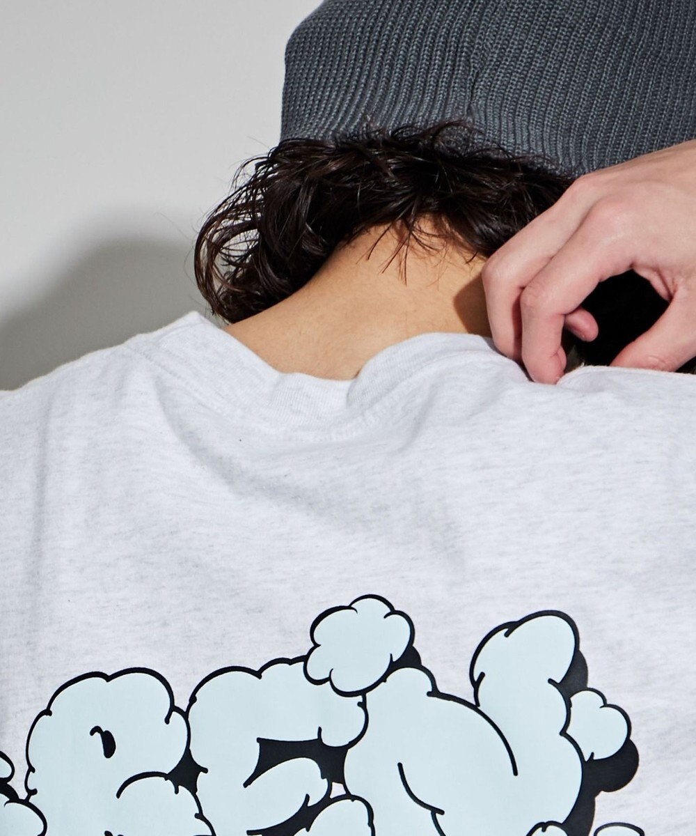 WEGO 【ユニセックス着用ITEM/綿100％/SMLサイズ】別注ベンデイビスプランプロゴT 