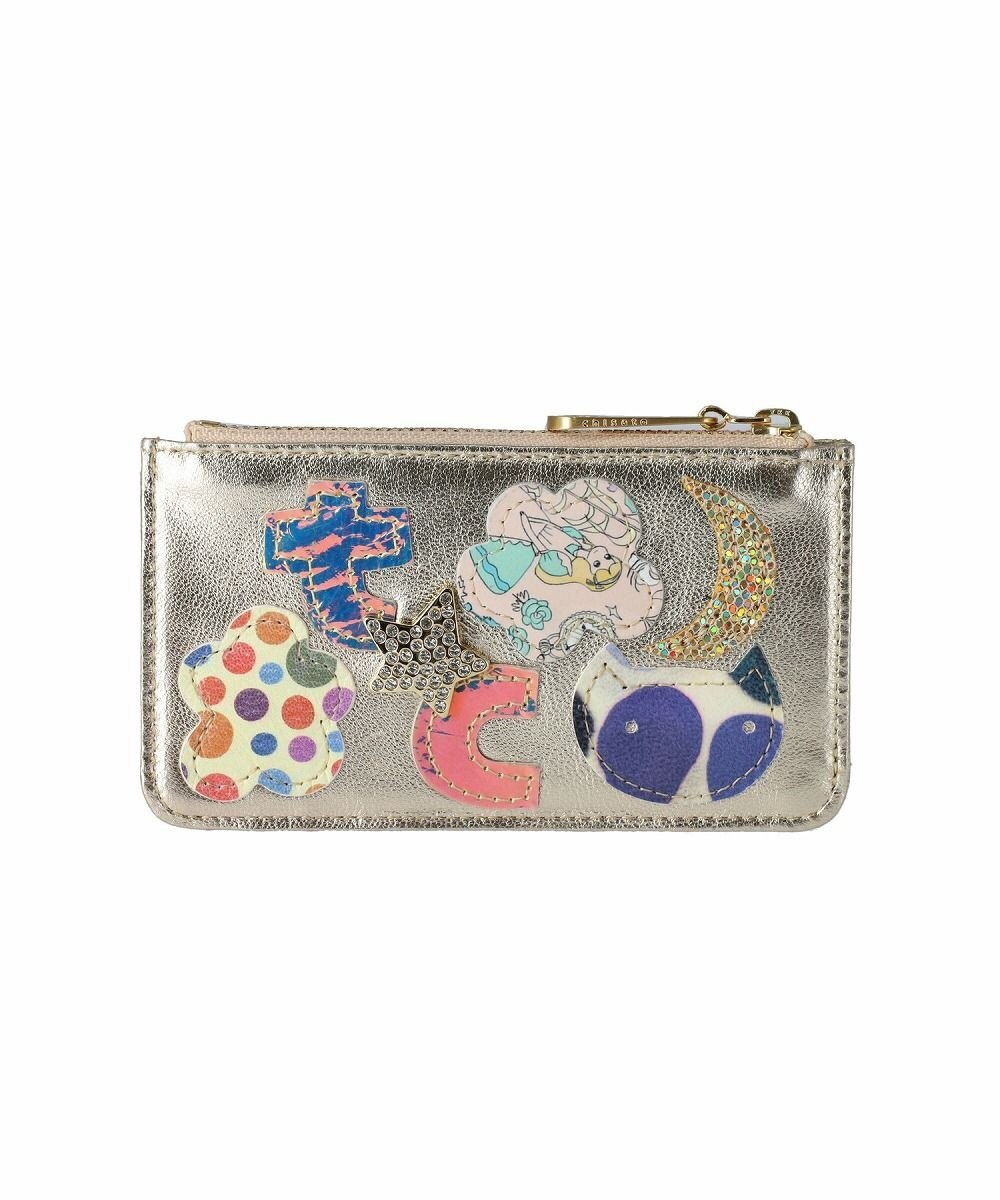 tsumori chisato CARRY tcパッチワーク カードケース フラグメントケース ミニ財布 