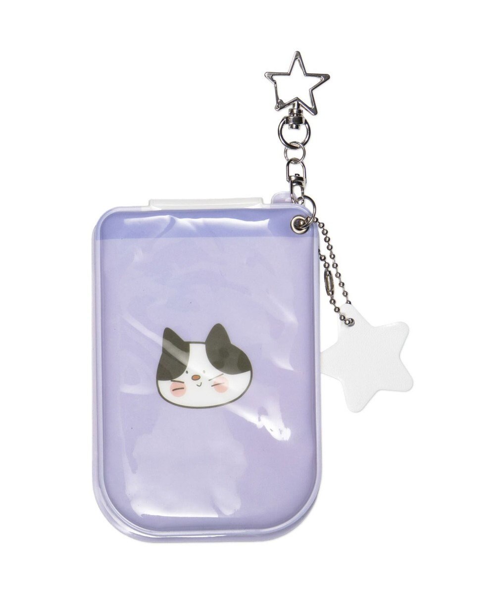 WEGO 【痛バ＆推し活グッズ】チャーム付きゆるアニマルガラケーカードホルダーキーホルダー 