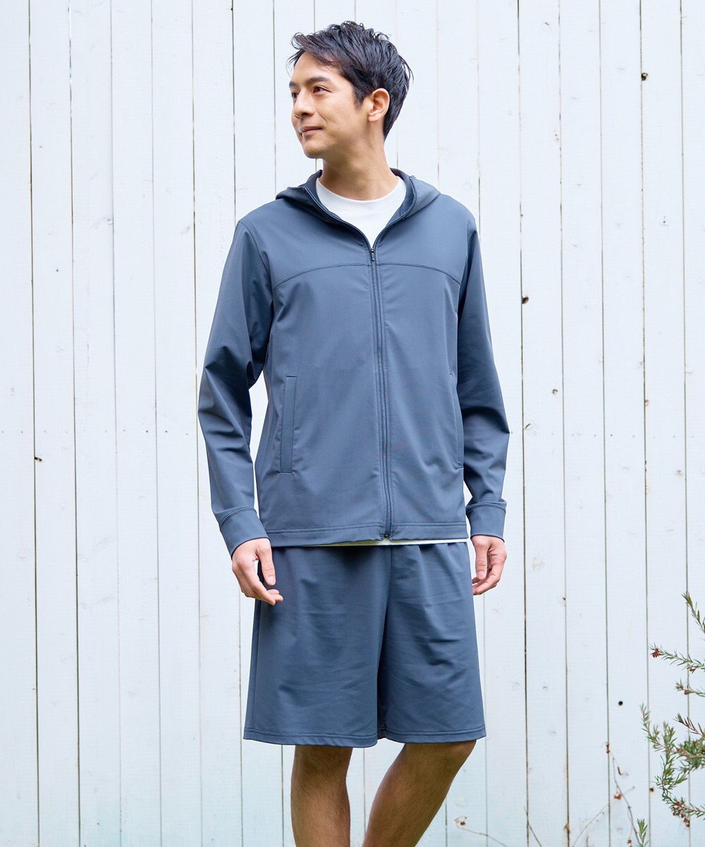 UNFILO MENS UVカット ラッシュパーカー 