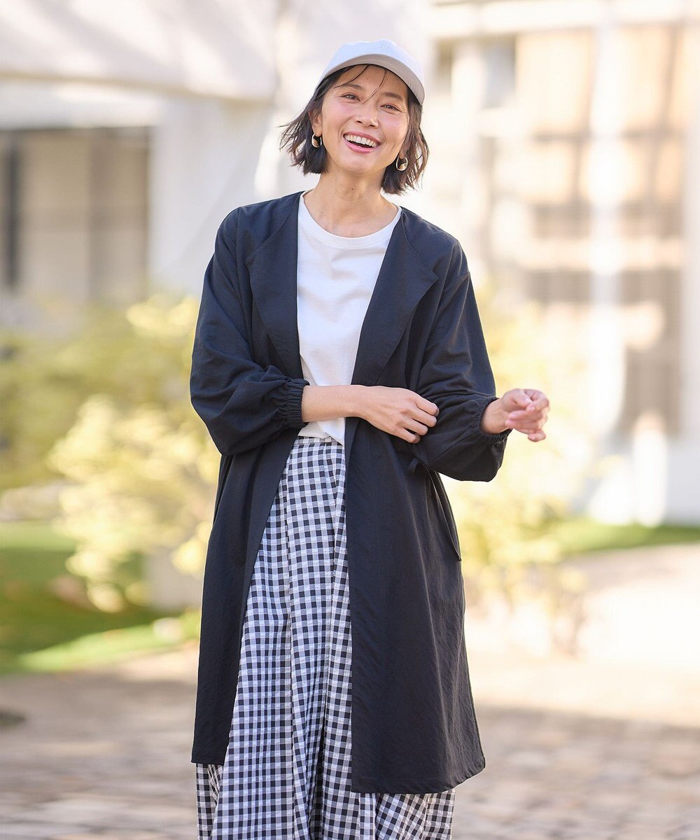 ANY 【洗濯機可/UVケア/接触冷感】ドロストピケカーディガン 