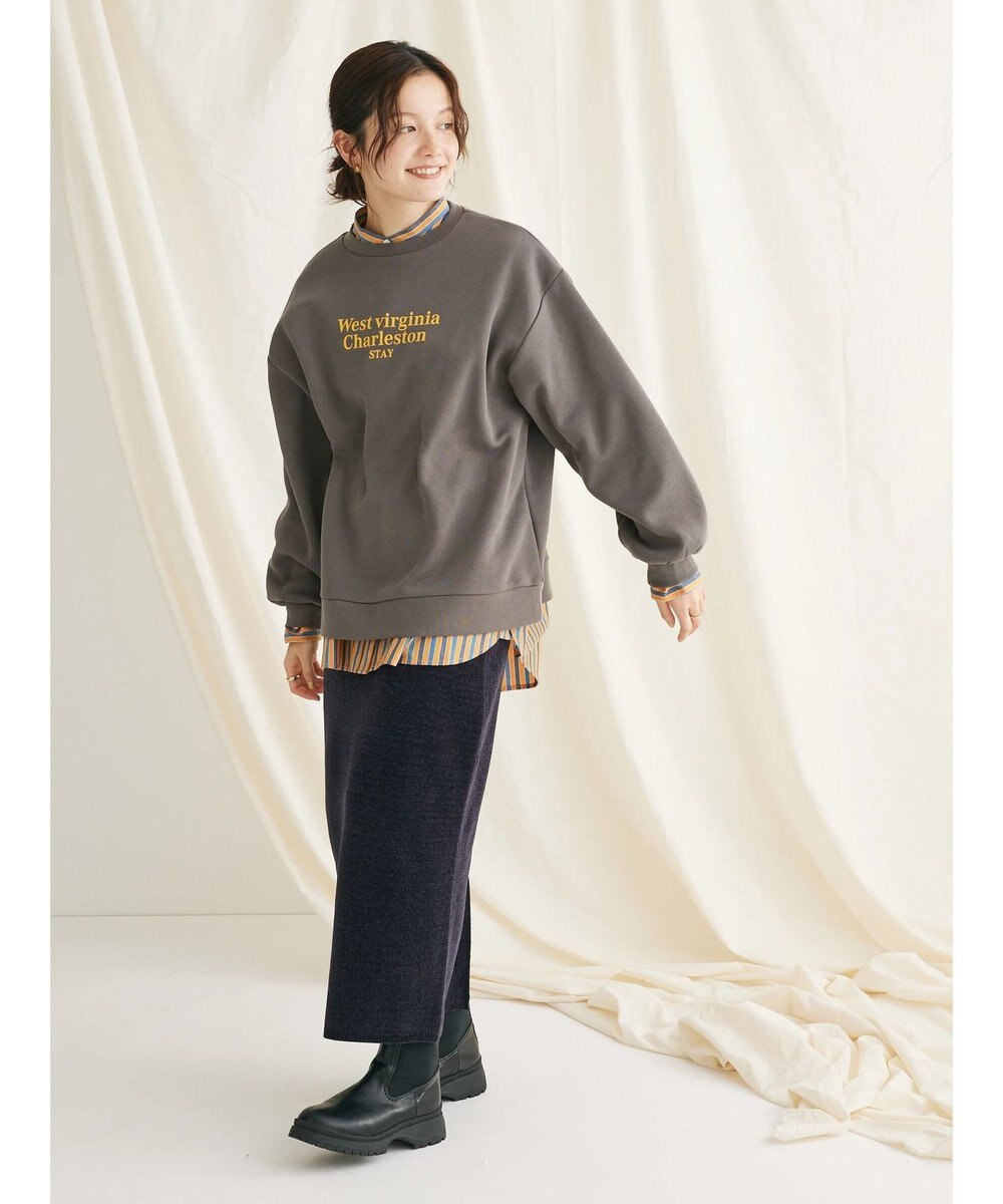 CRAFT STANDARD BOUTIQUE シェニールヤーンニットスカート 