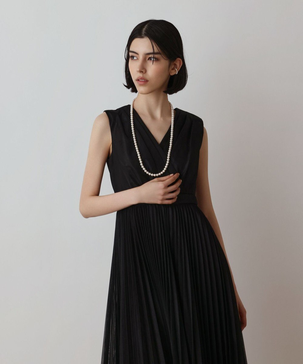 GRACE CONTINENTAL ブライトメッシュワンピース 