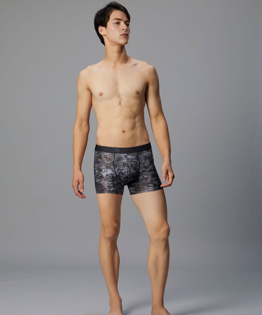 WACOAL MEN 【キモチイイパンツ】 ボクサーパンツ 動きにフィット フロント快適グラマラス 吸汗速乾 上質なフィット感 肌あたり軽減設計 前閉じ 下着 メンズ GT3371 /ブロス バイ ワコールメン 