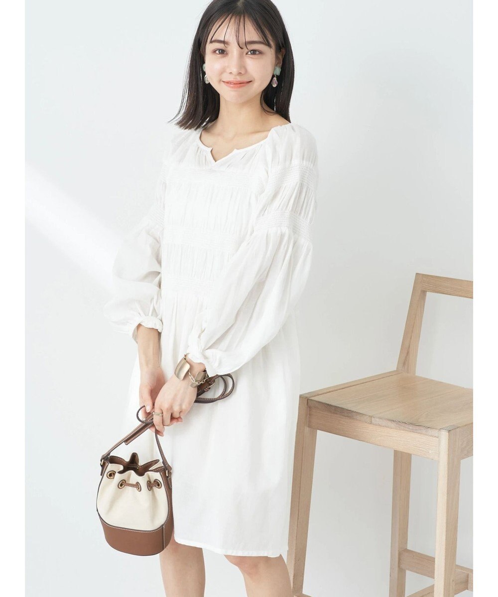 earth music&ecology シャーリングチュニック 