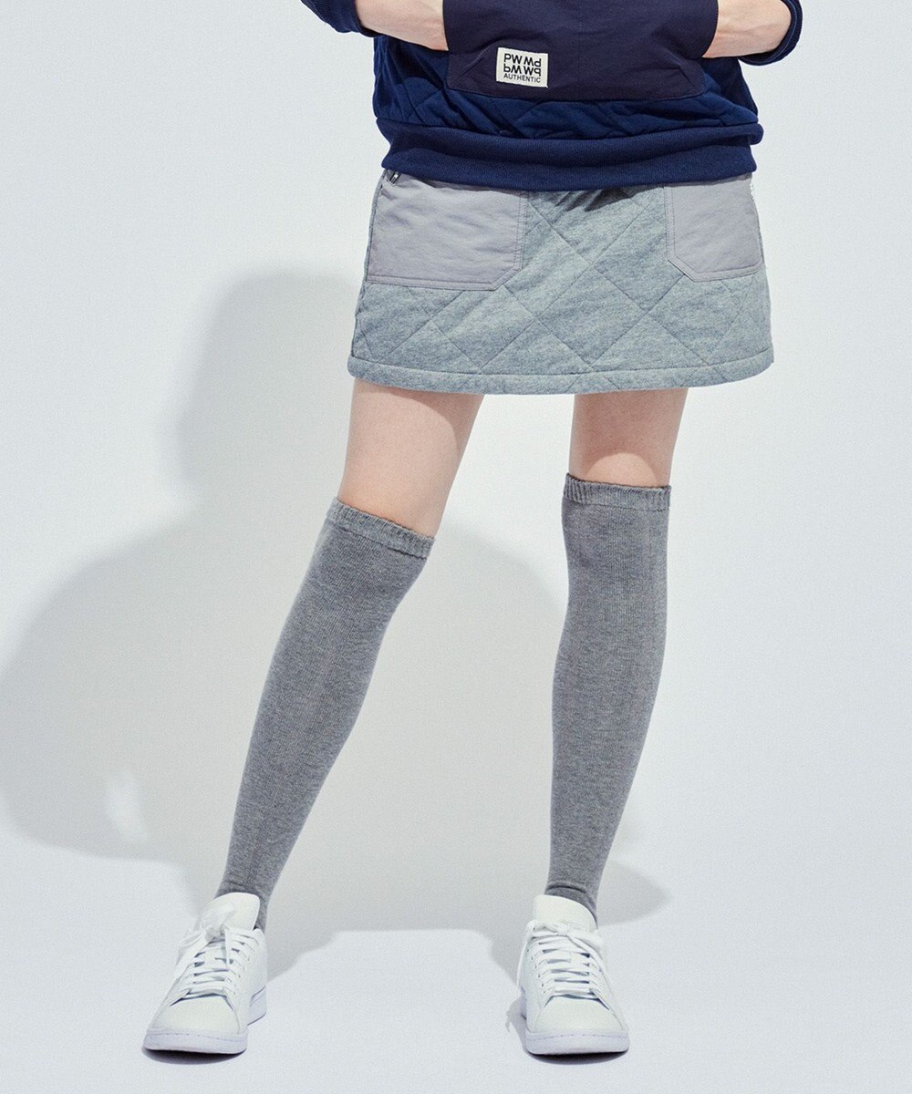 PW CIRCULUS 【裏地付き/防寒】【WOMEN】キルティングスカート 