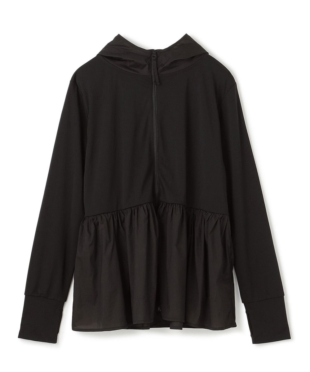 UNFILO 【ZIP!放映】 ラッシュガード ペプラムフーディ 