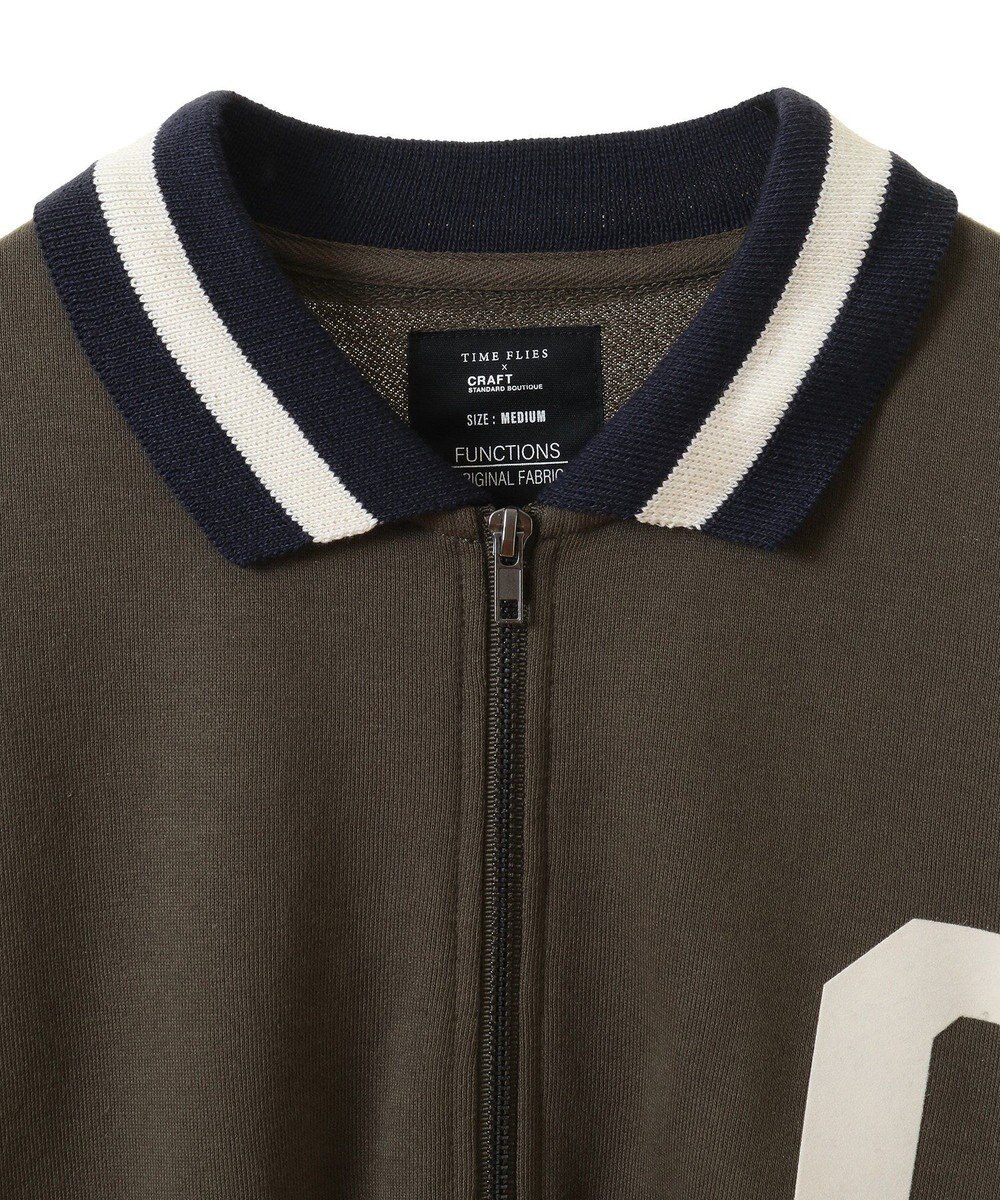 CRAFT STANDARD BOUTIQUE 【ユニセックス】裏毛ハーフジップスウェット 