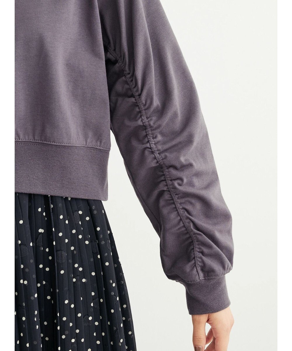 Green Parks ・ＥＬＥＮＣＡＲＥ　ＤＵＥシャーリング袖プルオーバー 