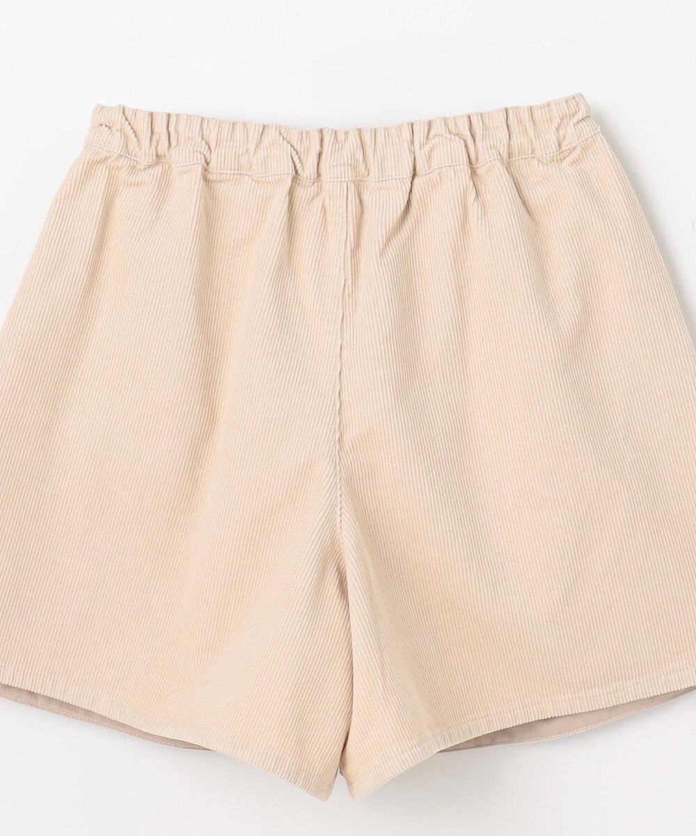 ANY KIDS ネコ刺繍 コーデュロイ ショートパンツ 