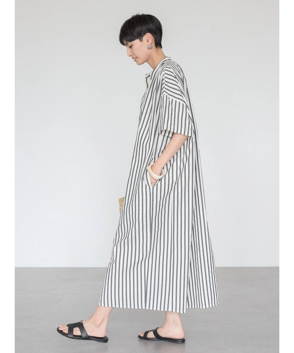 AMERICAN HOLIC イージーケア＋接触冷感丈違い強撚ワッシャーワンピース 