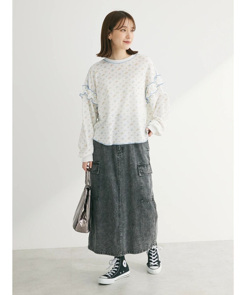 Green Parks ・ＥＬＥＮＣＡＲＥ　ＤＵＥ　カーゴデニムスカート 