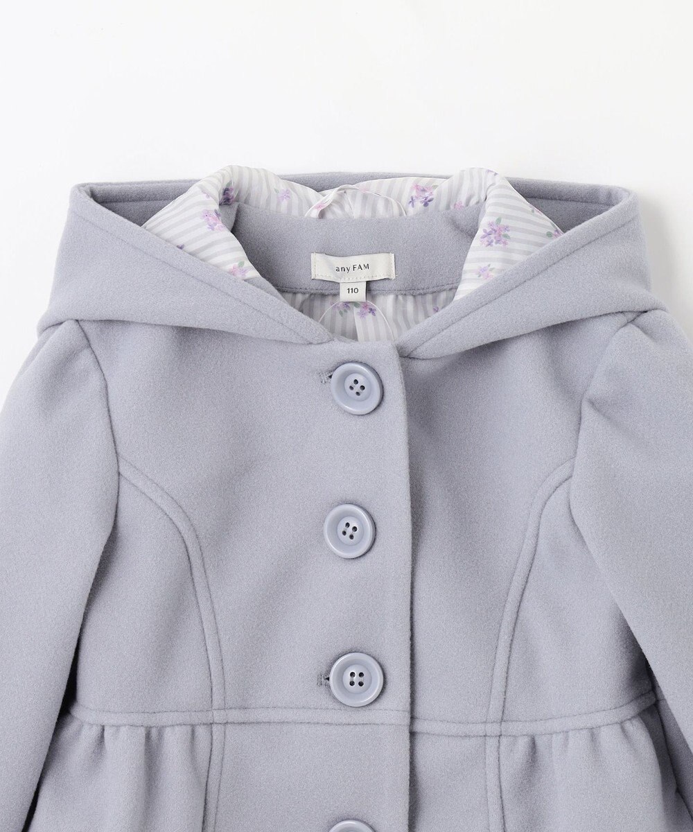 ANY KIDS 【手洗いOK】ウールライクコート 