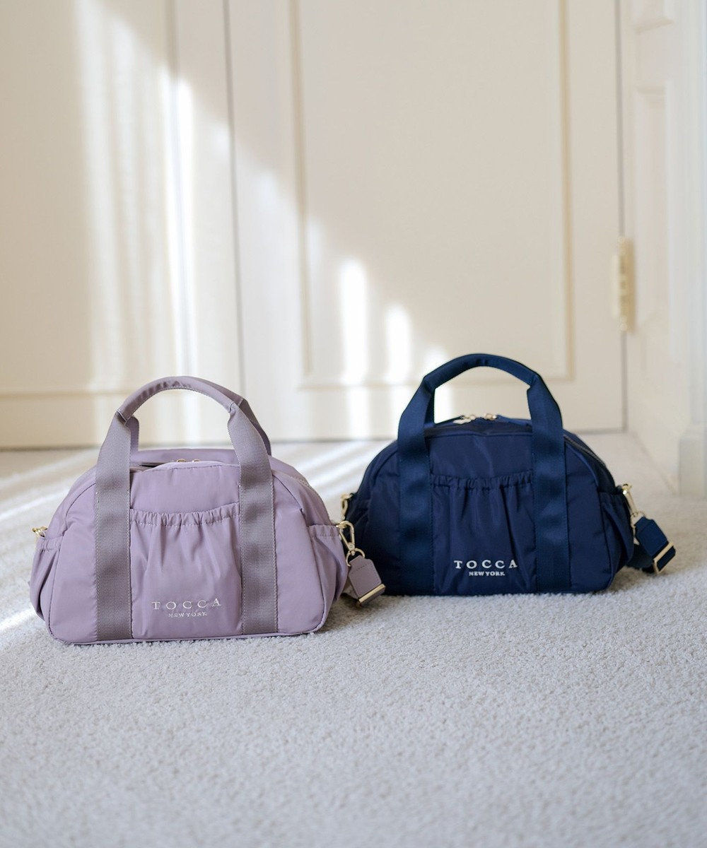 TOCCA 【WEB＆一部店舗限定】【一部カラー撥水】AMIRARE NYLON BOSTON M ボストンバッグ 