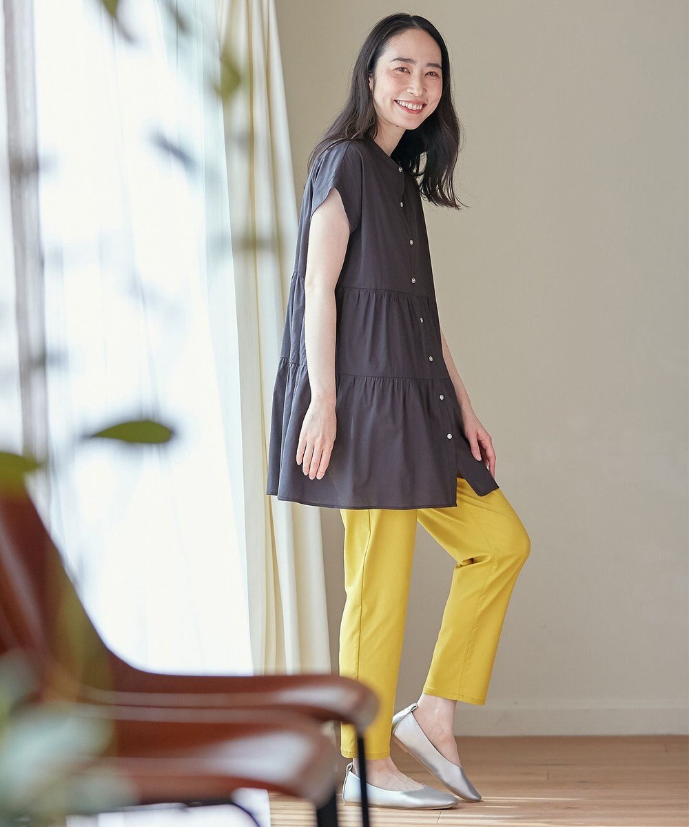 ANY L 【ウエストゴム/ストレッチ】大人の７daysデイリーパンツ 