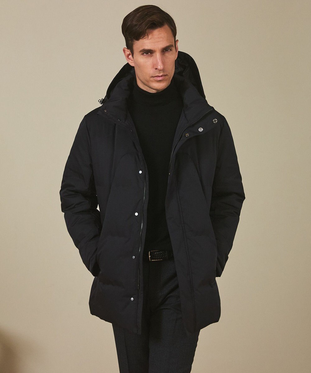 GOTAIRIKU WEB限定【仕事で着られる】ドレスダウンコート_ストレッチツイル_25年新作 