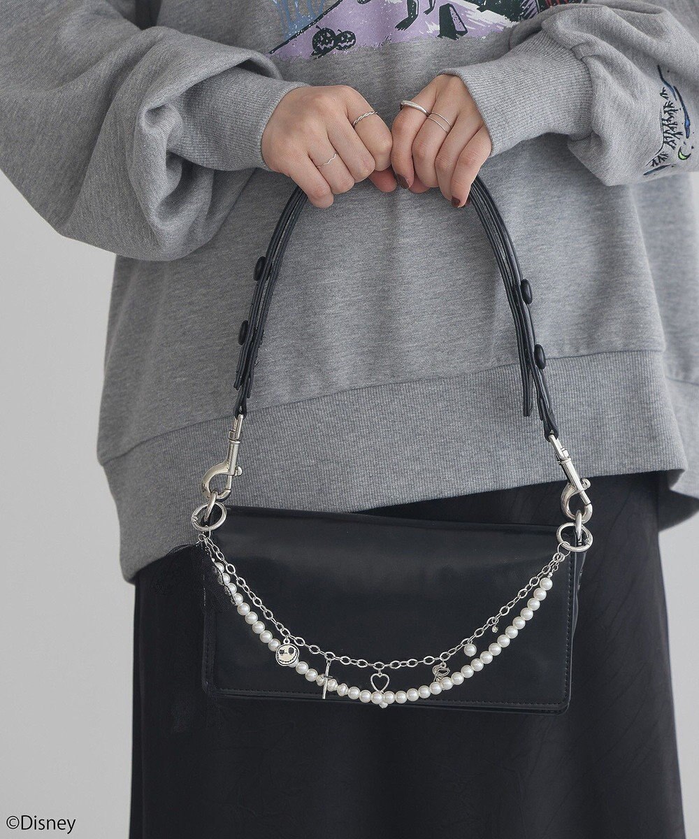 earth music&ecology ナイトメア／レースリボン付きチャーム 