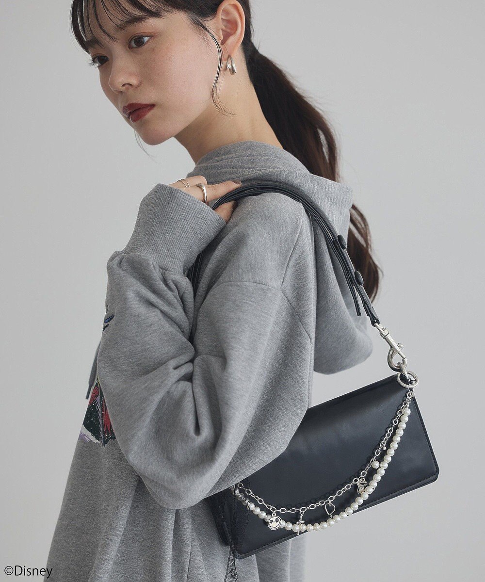 earth music&ecology ナイトメア／レースリボン付きチャーム 