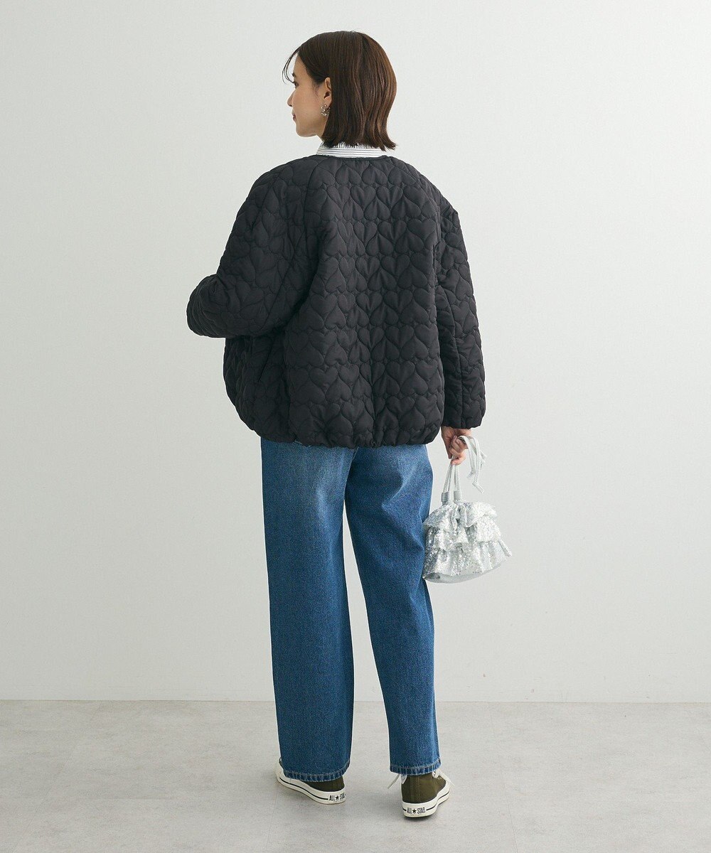 Green Parks ・ｓｗｉｎｇ　ｂｙ　ハートキルトコクーンブルゾン 