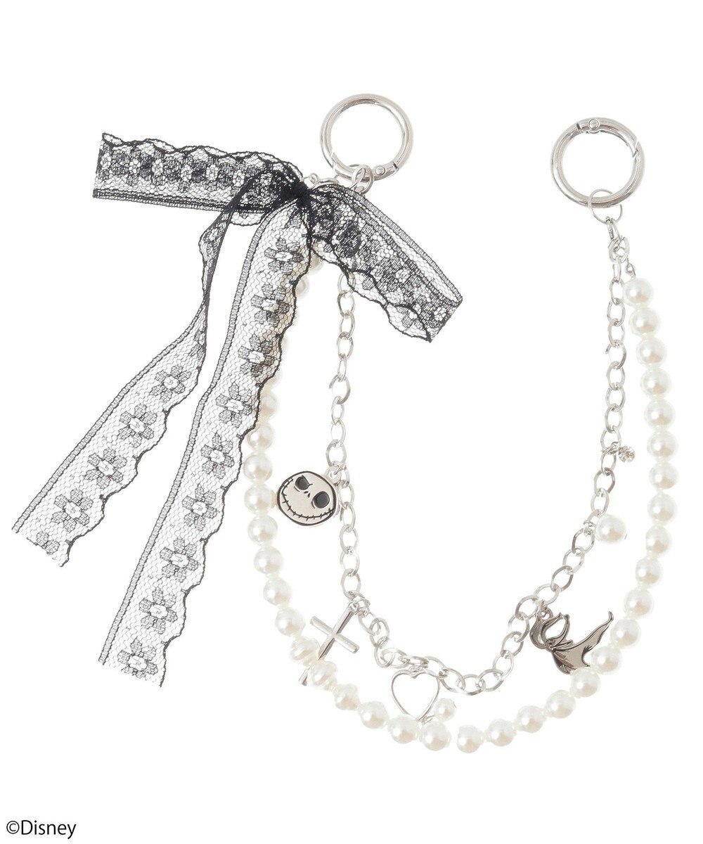 earth music&ecology ナイトメア／レースリボン付きチャーム 